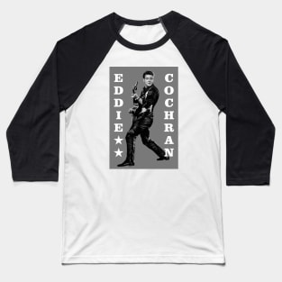 Eddie Cochran Baseball T-Shirt